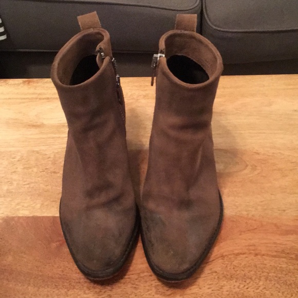 Diesel Leather Ankle Booties - Picture 2 of 6